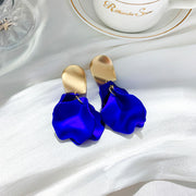 Fashion Distinctive Rose Petal Fringed Earrings – Stylish Gifts — 5