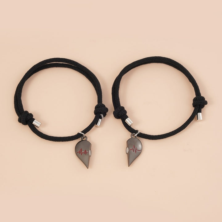 Heart-shaped Magnetic Buckle Bracelet Europe – Jewelry Gift Ideas — 1
