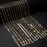 Color Preservation Gold Plated Hanging Chain Colorful – Stylish Gifts — 12