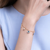 Lucky Sunflower Horseshoe Snowflake Bracelet – Jewelry Gift Ideas — 1