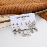 Fashion And Personality 6-pair Studded Earrings – Stylish Gifts — 2