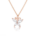 Butterfly Zircon Necklace Ladies Butterfly – Jewelry Gift Ideas — 6