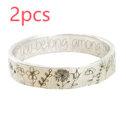 Your Wild Flower Garden Flower Ring Alloy – Outdoor Gifts — 6