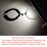 Luminous Heart A Couple Ornament Bracelet – Jewelry Gift Ideas — 3