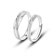 Couple Simple High Sense Four Claw Couple Rings – Stylish Gifts — 8