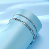 Fashion Personality Flat Cuban Link Chain Bracelet – Stylish Gifts — 12