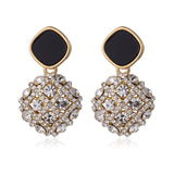 Earrings Frosted Shell Beads Solid Color – Special Occasion Gifts — 1