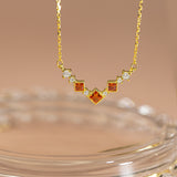Color Niche Light Luxury Sapphire Pendant – Jewelry Gift Ideas — 3