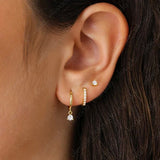 Brass Gold Plated European And American Inlaid Zircon – Stylish Gifts — 3
