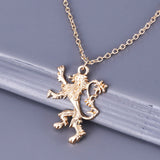 Game Lannister Lion Badge Necklace – Jewelry Gift Ideas — 6
