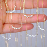 Plated Smile Necklace Female Inlaid Zircon Full – Jewelry Gift Ideas — 5