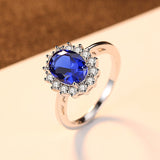S925 Sterling Silver Ring Kashmir Velvet – Small Gift Ideas — 3