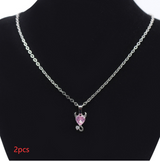 Niche Design Necklace Copper Inlaid Zircon – Jewelry Gift Ideas — 9