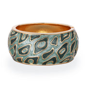 Colorblock Drum Vintage Oil Drip Traced Gold – Jewelry Gift Ideas — 5