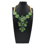 Fashion Crystal Aluminum Wire Woven Necklace – Jewelry Gift Ideas — 4