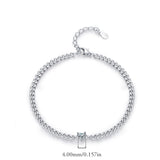 Fashion Single Diamond Heart Bracelet Women – Stylish Gifts — 5