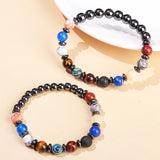 Natural Haematite Planet Galaxy Bracelet Unisex – Jewelry Gift Ideas — 2