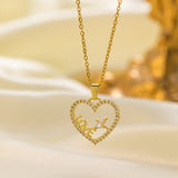 Stainless Steel Necklace Women's Fashion Copper-plated – Gifts for Her — 8
