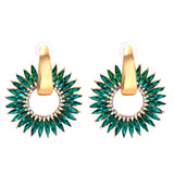 Women's Vintage Exaggerated Geometric Stud Earrings – Gifts for Her — 10