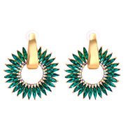 Women's Vintage Exaggerated Geometric Stud Earrings – Gifts for Her — 10