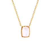 Silver Natural Queen's White Shell Lace Necklace – Jewelry Gift Ideas — 5