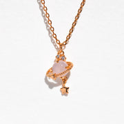 Exquisite Light Luxury Saturn Surround Necklace – Jewelry Gift Ideas — 3