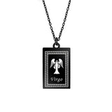 12 Zodiac Constellation Stainless Steel Pendant – Jewelry Gift Ideas — 12