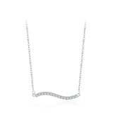 Wavy Micro Rhinestone Necklace For Women – Jewelry Gift Ideas — 9