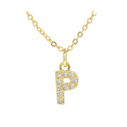 English Letter Necklace Micro Inlaid Zircon – Jewelry Gift Ideas — 13