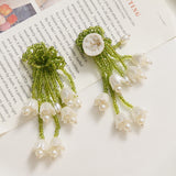 Tassel Flower Earrings Diy Acrylic – Creative Gifts — 2