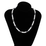 Bohemian Style Mosaic Soft Pottery Necklace – Jewelry Gift Ideas — 2