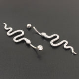 Belly Button Nails With Sterling Silver Snake – Special Occasion Gifts — 8