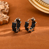 Women's Geometric C- Shaped Earrings – Gifts for Her — 11