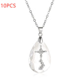 Simple Temperament Wild Drop Pendant Necklace – Jewelry Gift Ideas — 8
