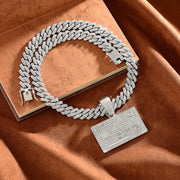 Full Diamond Bank Card Hip Hop Pendant Necklace – Jewelry Gift Ideas — 4