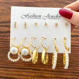 Vintage Temperament Simple Diamond Earrings Advanced – Stylish Gifts — 4
