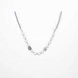 Reflective Pearl Patchwork With Diamond Pendant – Jewelry Gift Ideas — 5
