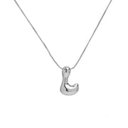 Brass Glossy Balloon English Letter Pendant – Jewelry Gift Ideas — 15