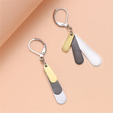 Stainless Steel Three-color Drop Earrings Women's – Stylish Gifts — 5