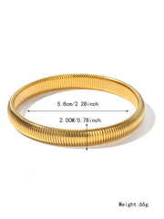 Women's Fashion Stretch Titanium Steel Snake Bone – Stylish Gifts — 8