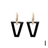 Geometric Triangle Earrings Women's Personality – Stylish Gifts — 10