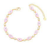 Women's Boho Colorful Oil Drop Eye Bracelet – Jewelry Gift Ideas — 5