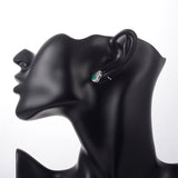 Women's Short Pear Frosted Bead Earrings – Gifts for Her — 3