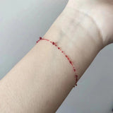 Blood Drop Bracelet Stainless Steel Cross Pendant – Jewelry Gift Ideas — 3