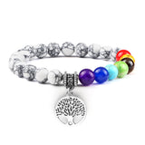 Creative 8mm Beads Tree Of Life Pendant Bracelet – Jewelry Gift Ideas — 7
