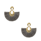 Water Drop Fan-shaped Tassel Earrings – Birthday Gifts — 9