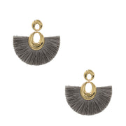 Water Drop Fan-shaped Tassel Earrings – Birthday Gifts — 9