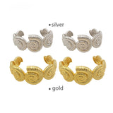 Novel And Unique Snail Shell Shape 18K Gold – Jewelry Gift Ideas — 2
