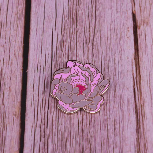 Beautiful Rose Flower Brooch Romantic Art Badge – Jewelry Gift Ideas — 1