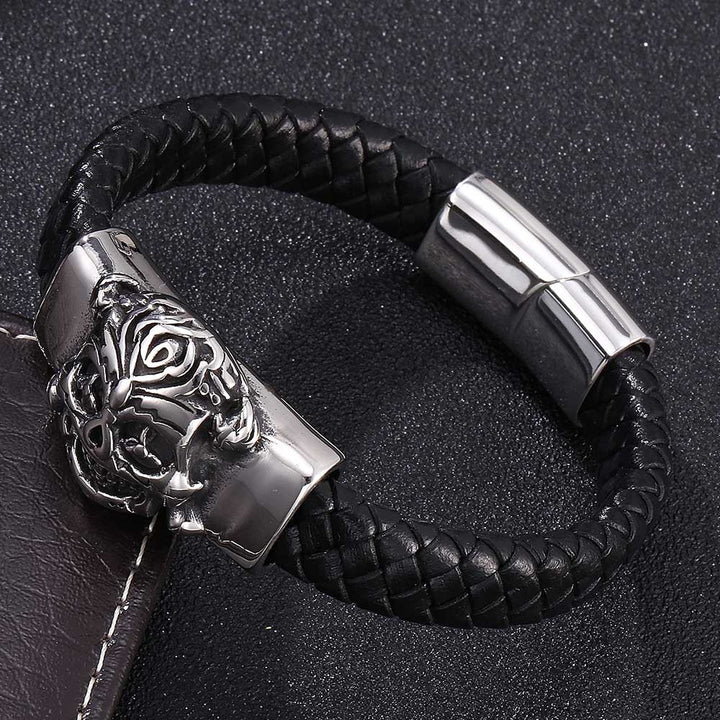 Men's Magnet Buckle Stainless Steel Bracelet – Jewelry Gift Ideas — 1